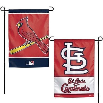 ST. LOUIS CARDINALS ~ 2-Sided Official MLB 12.5 x 18 Garden Flag Banner ~ New!