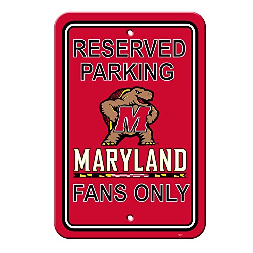 NCAA Official National Collegiate Athletic Association Fan Shop Authentic Parking Sign. Stake Your Territory with This Sign. Great for The Office or Man Cave.