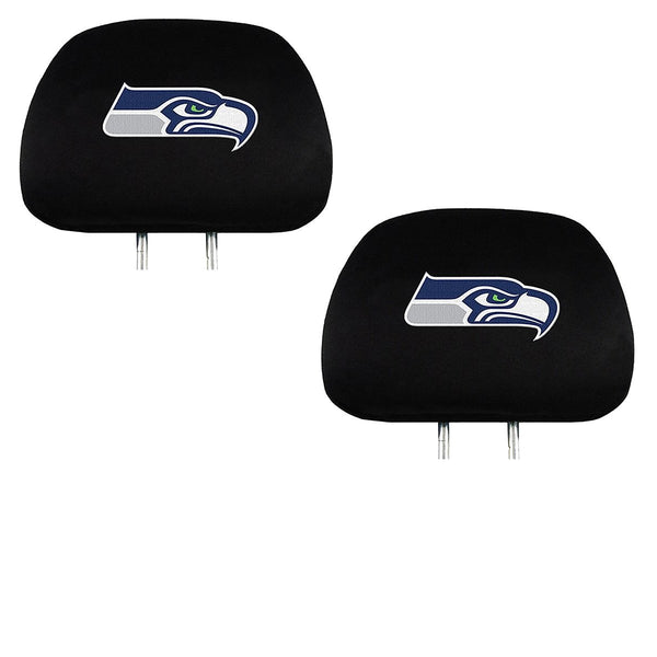 Team ProMark Official National Football League Fan Shop Authentic Headrest Cover (Seattle Seahawks)