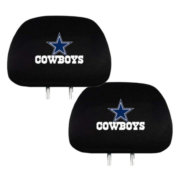 Team ProMark Official National Football League Fan Shop Authentic Headrest Cover (Dallas Cowboys)