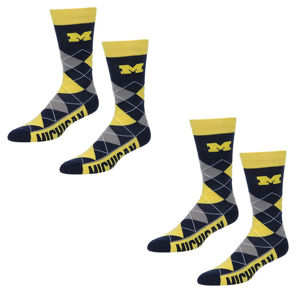 NCAA Collegiate Fan Shop Authentic NCAA 2-pack Large (10/13) Argyle Socks. Show School Pride At Home, Tailgating or a Game. Great addition to your on school gear.