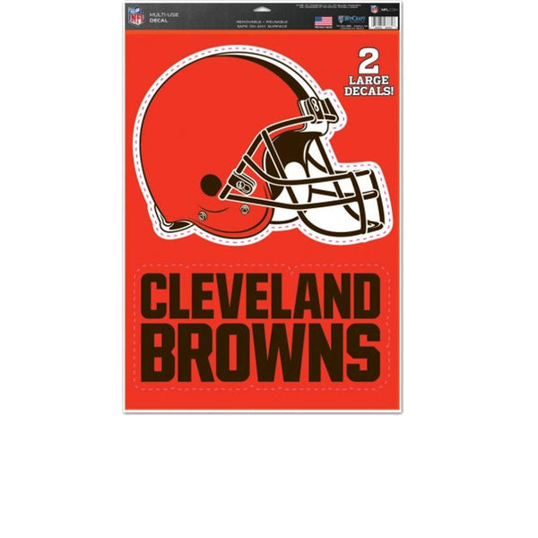 WinCraft NFL Cleveland Browns WCR13029115 Multi-Use Decal, 11" x 17"