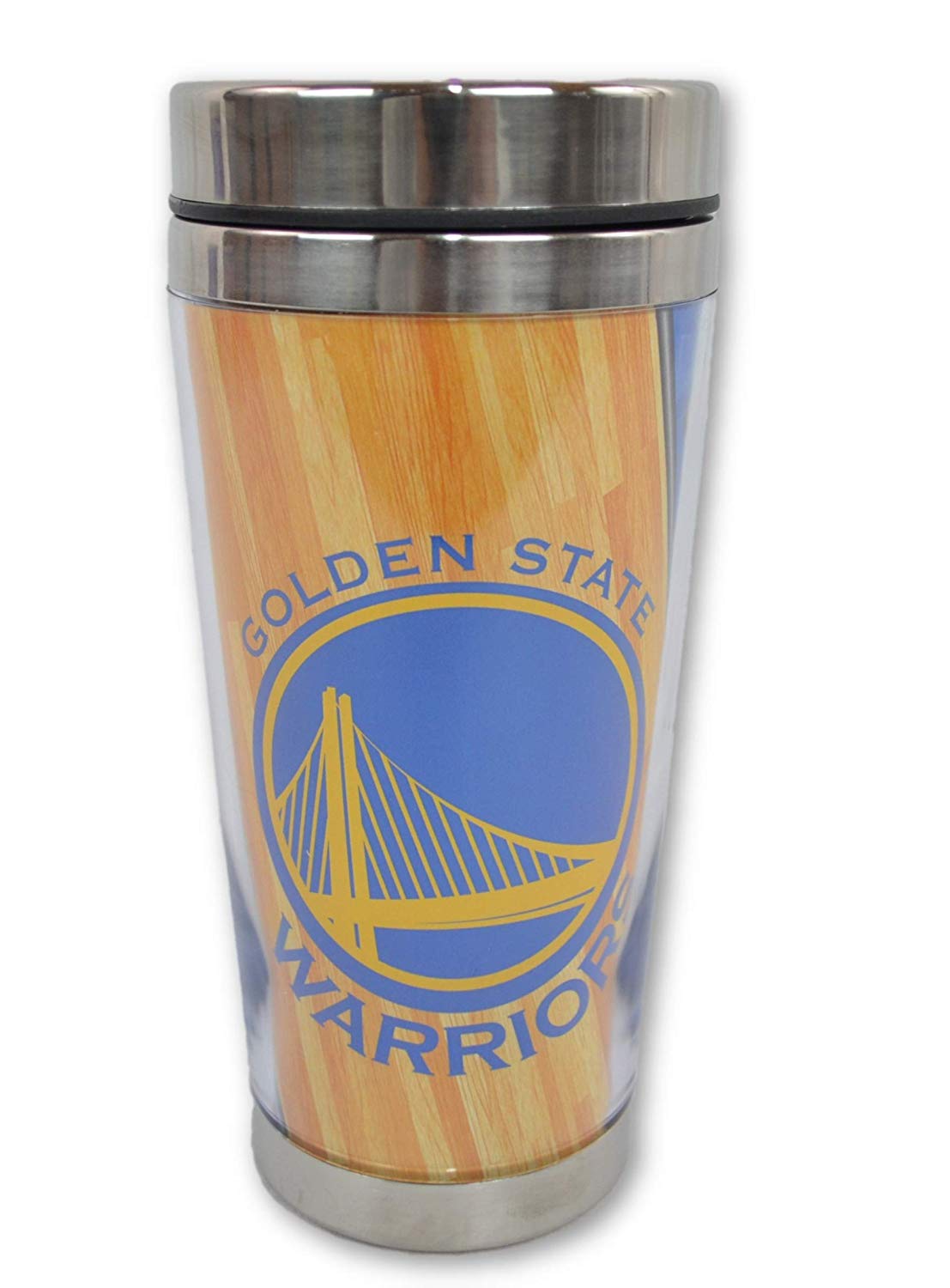 The Northwest Company NBA Fan Shop Authentic 50" x60" NBA Fleece Throw Blanket 15 oz Stainless Steel Travel Mug Bundle. Show Support You Favorite Team While Relaxing Staying Warm